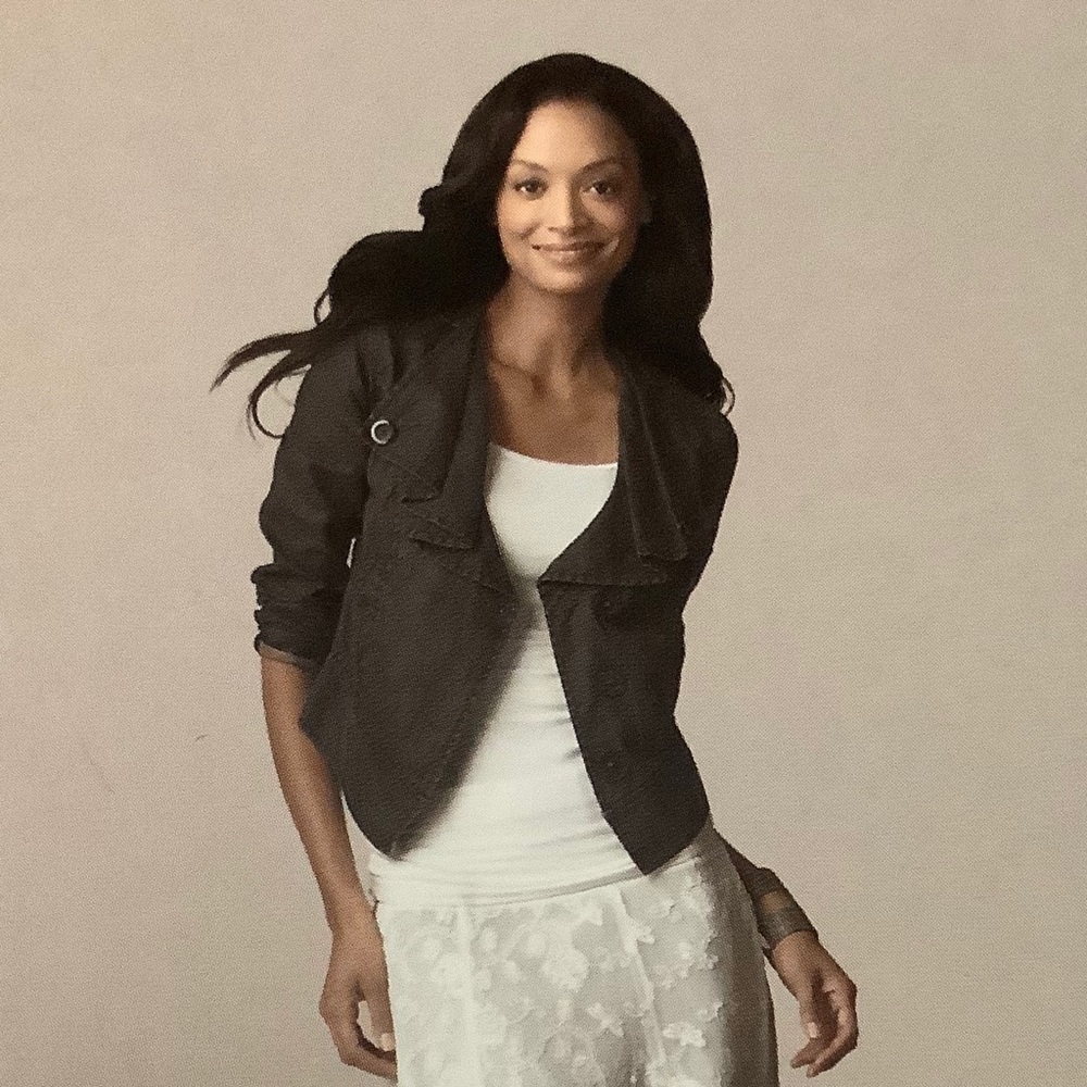 CAbi Black Utility Jacket for Women